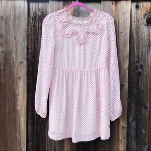 Free People Noveau Butterfly Dress Tea Combo